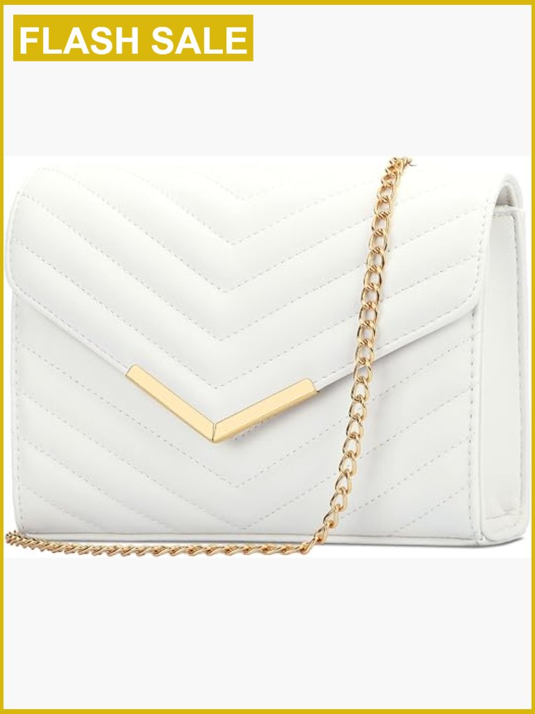 Women Formal Vegan Leather Evening Envelope Clutch Purse Party Wedding Prom